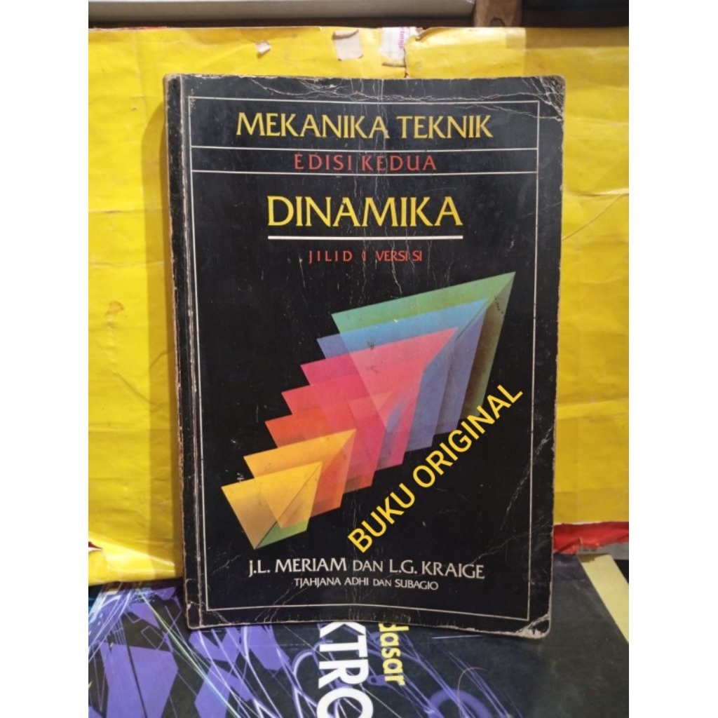 buku original mekanika teknik dinamika ( Ed kedua )