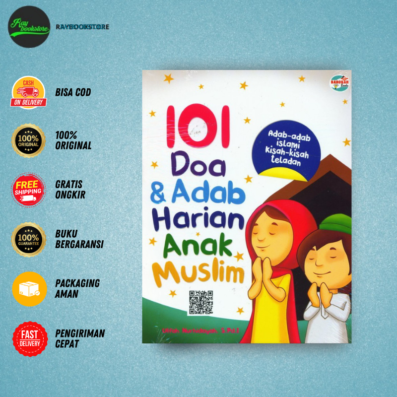 Buku 101 Doa & Adab Harian Anak Muslim - Magenta