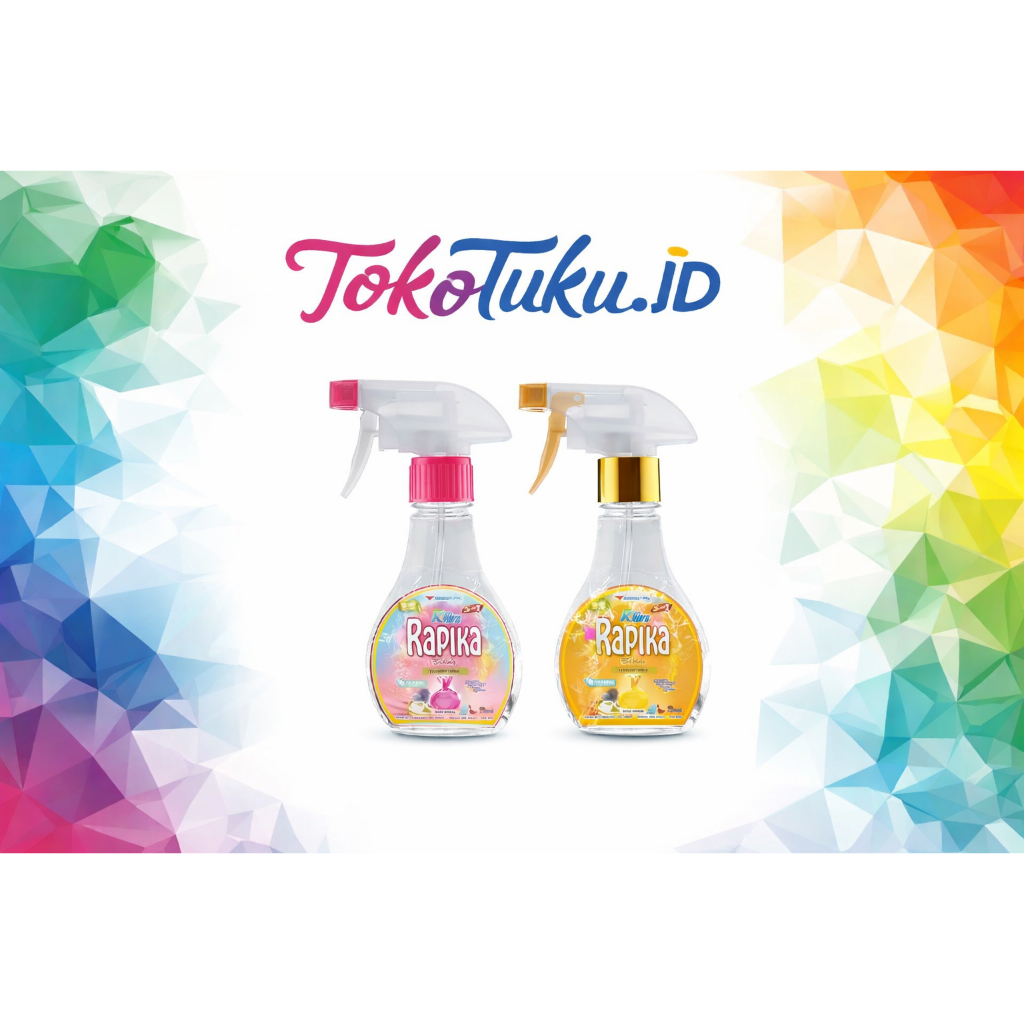 (TOKOTUKU.ID) Rapika Biang Spray Botol/Pelicin Pakaian/Rapika Luxury Gold