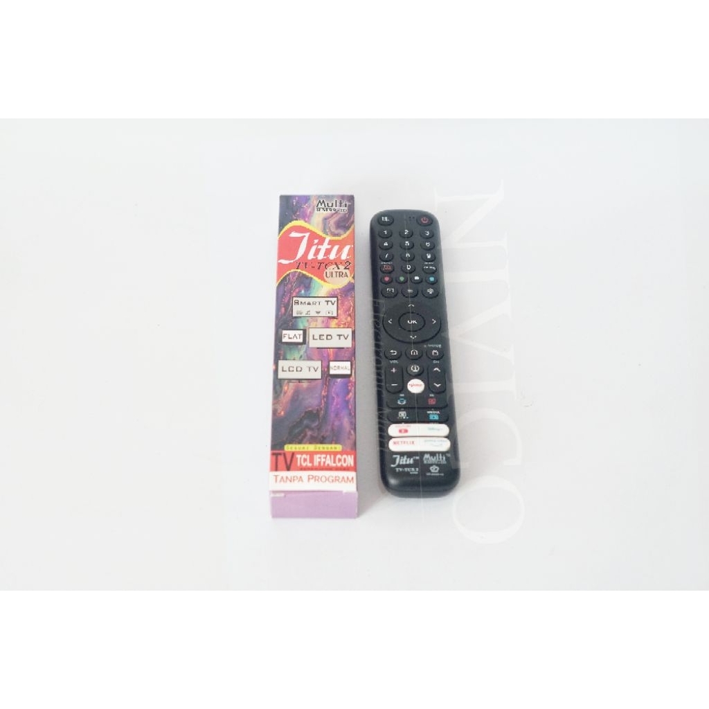 REMOT TV MULTI JITU ULTRA TCL IFFALCON untuk SMART FLAT LED LCD NORMAL TV Remote Control Tanpa Program