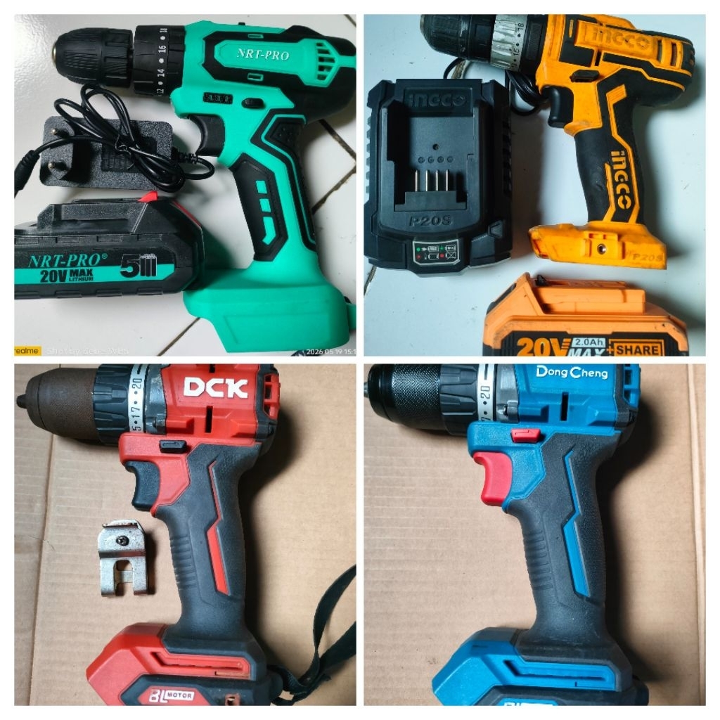 Bor cordless (bekas)