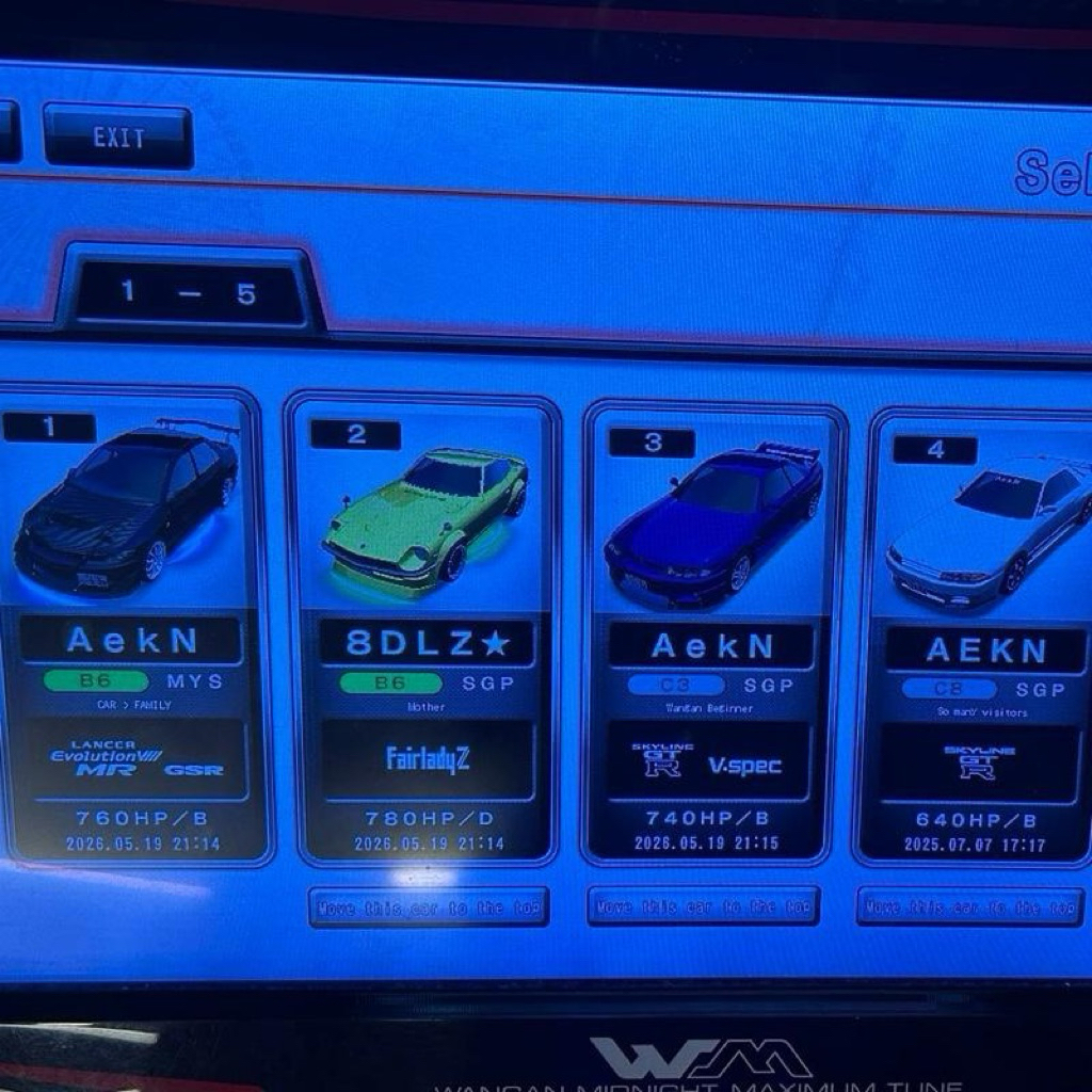 Banapassport WMMT Wangan Midnight Maximum Tune 6RR Lancer Evo 8 High Dress Up + Fairlady S30 High Dr