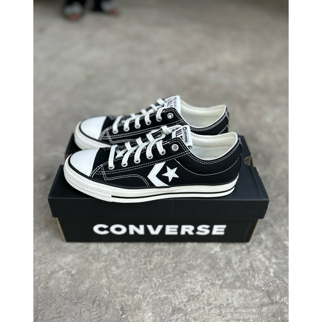 CONVERSE STAR PLAYER 76 BLACK WHITE