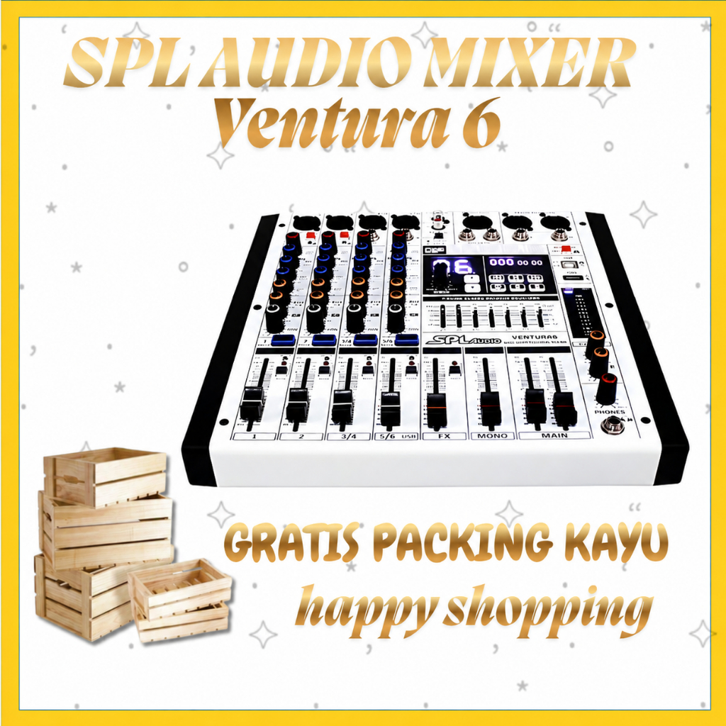 Mixer 6 Channel SPL Audio Tipe Ventura 6