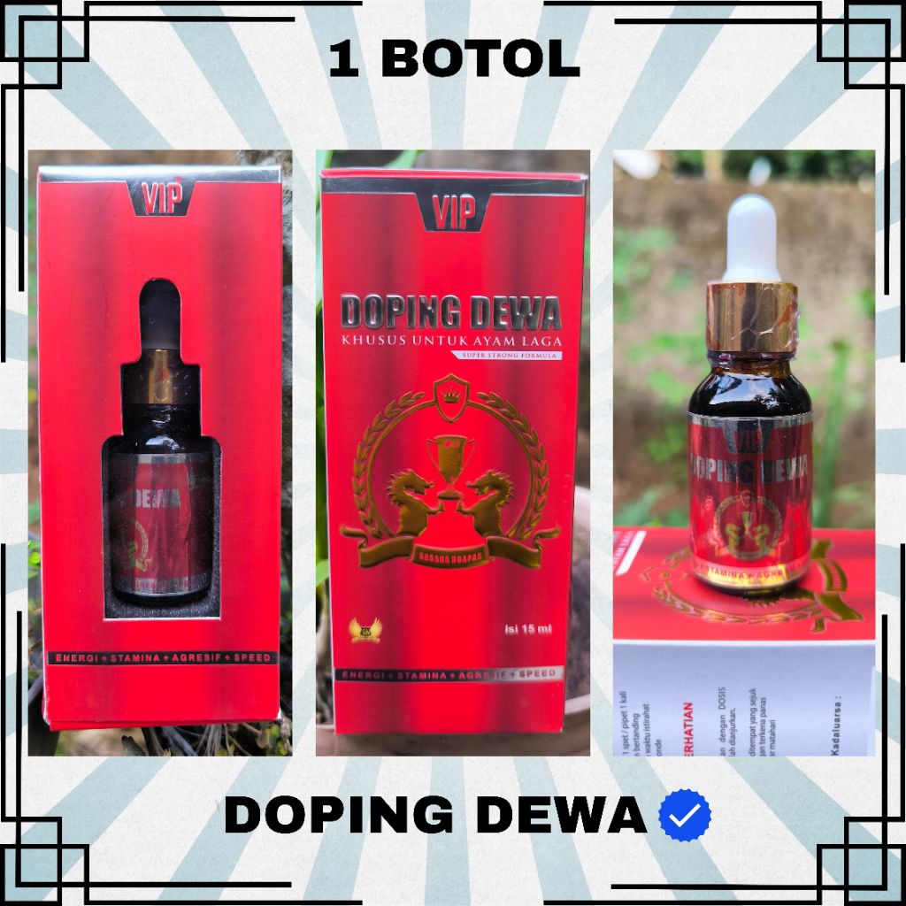 Doping Dewa VIP - Stamina Full pada saat laga - Sasana Ngapak Purwokerto Original