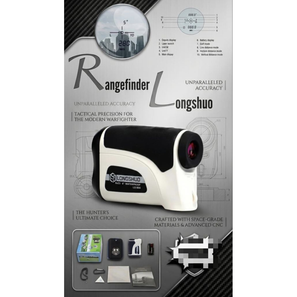 RANGE FINDER LONGSHUO LS 800