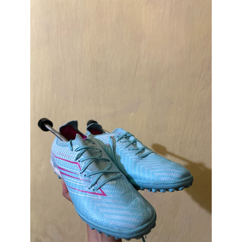 Sepatu Futsal Baby Blue Pink MILLS | Sepatu Futsal Mills