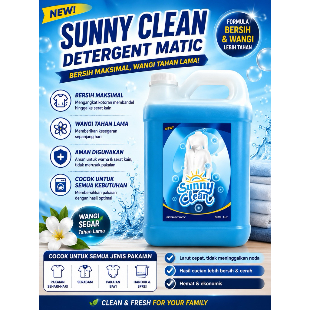 Detergen Cair 5 Liter