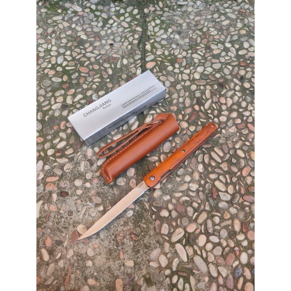 Pisau Survival Lipat Xusang M390 Bushcraft Camping Outdoor