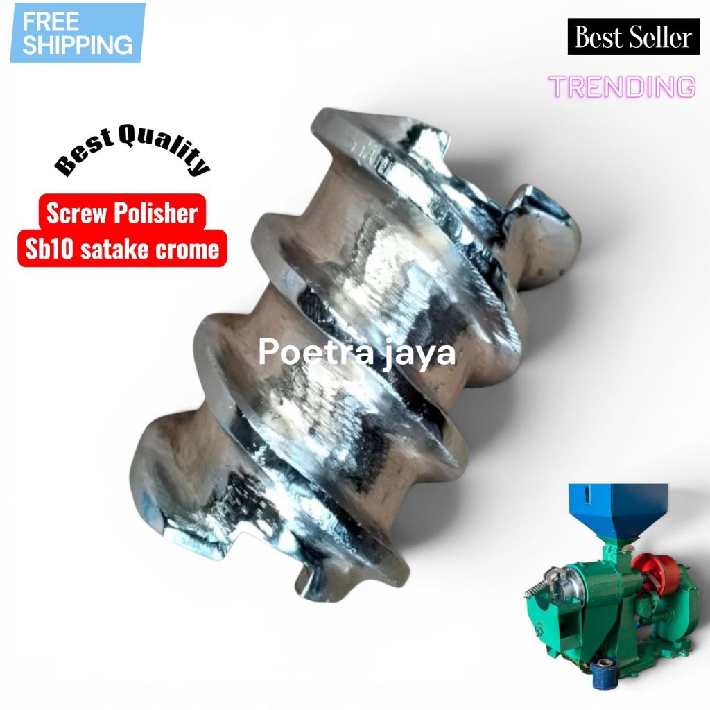 Screw Sb10 Satake Crome Poles Mesin Padi Anti Karat Hasil Maksimal Dan Awet