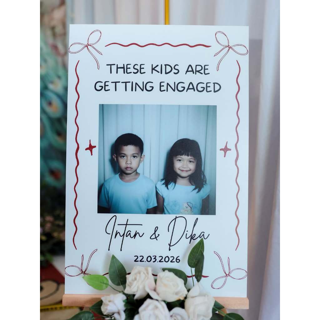 Welcome Sign Board - Wedding & Events Sign Custom