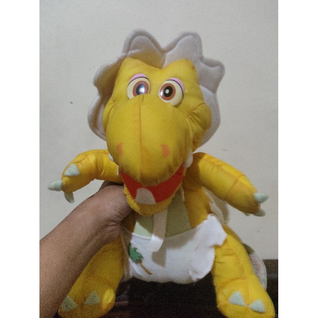 boneka dino parasut new tag preloved