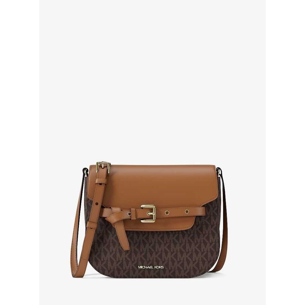 MK EMILIA SADDLE FLAP TAS WANITA MK TAS WANITA BAHU