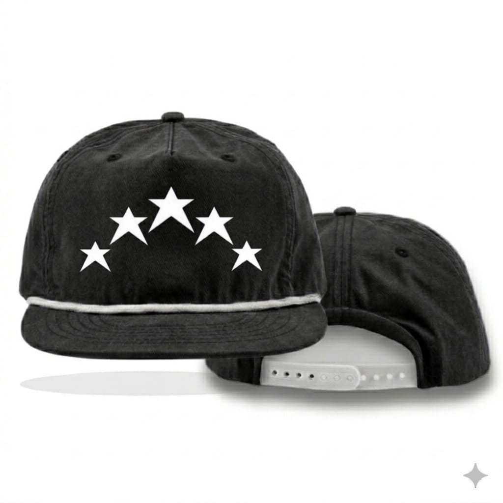 COD Topi Snapback Classic BINTANG Logo - Rope Hat Caps Casual Vintage - Topi Skena Fashion