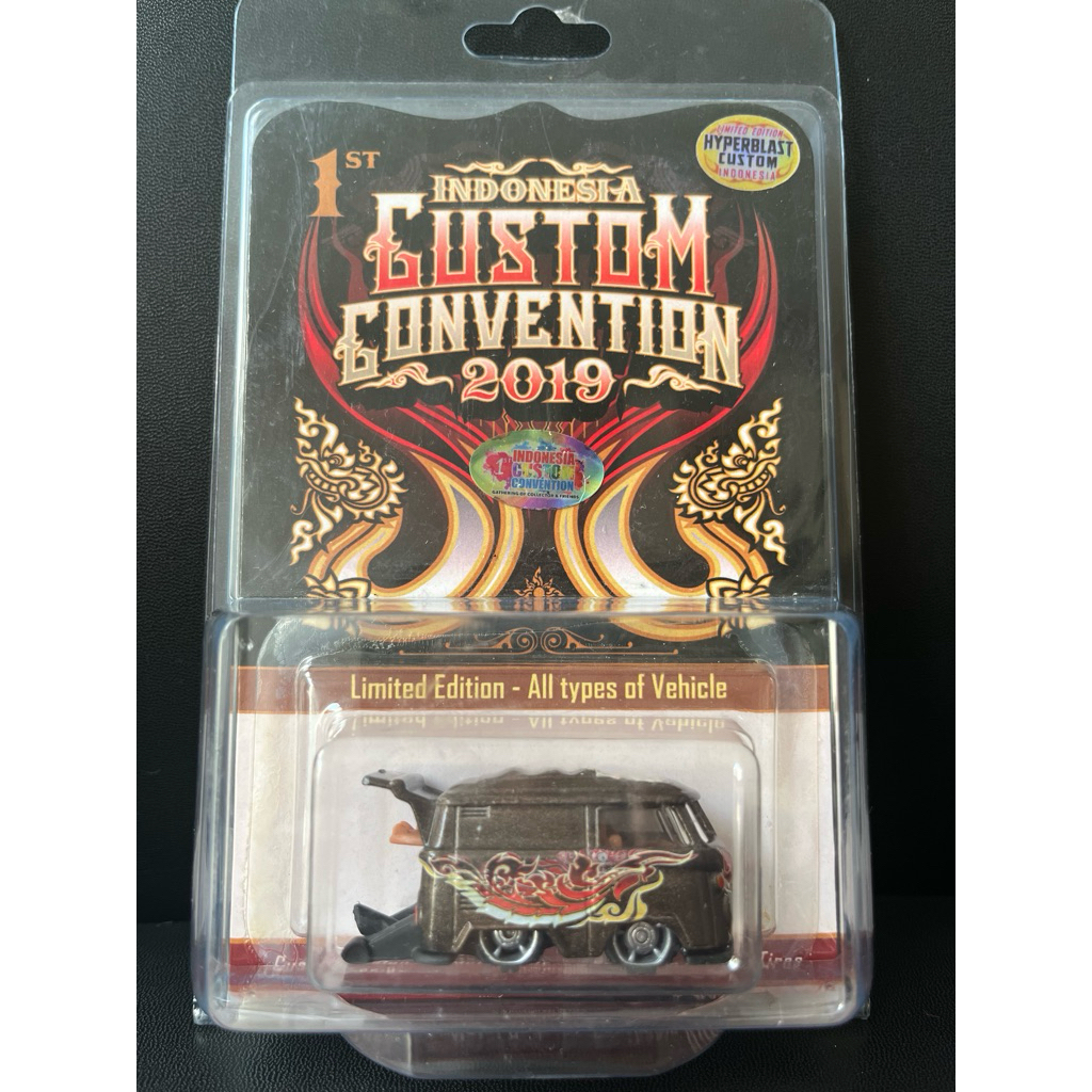 Hotwheels Kool Kombi Indonesia Custom Convention 2019 Series