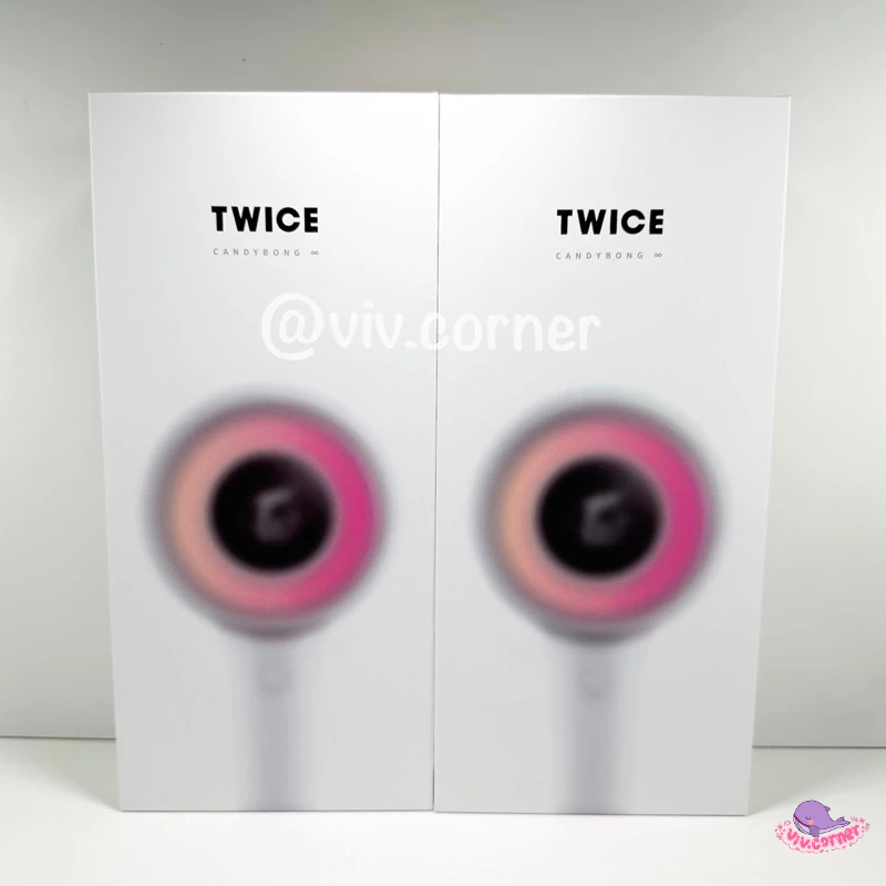 TWICE CANDYBONG Infinity - OFFICIAL Lightstick ver 3 - Light Stick Candy Bong - JYP Shop