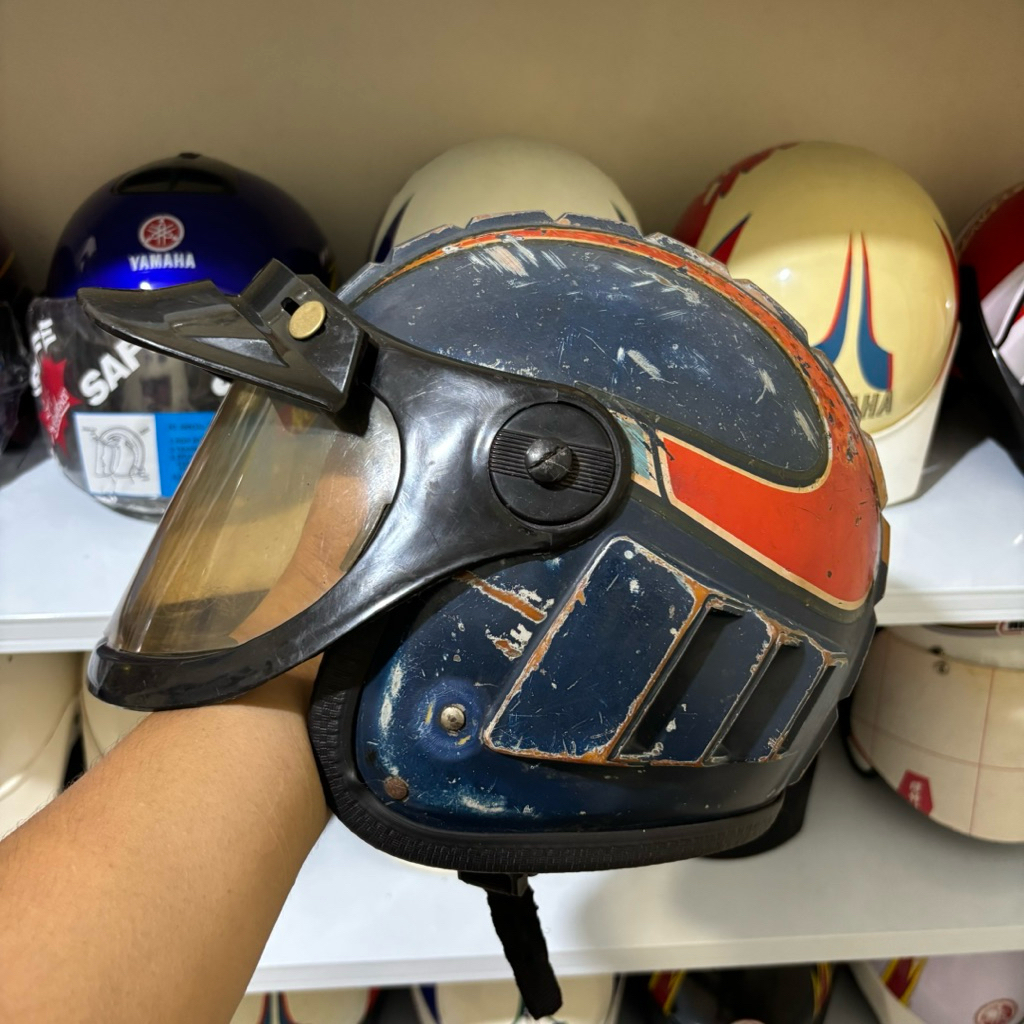 HELM LAWAS, JADUL, KLASIK DMI GAG ROBOT ORIGINAL