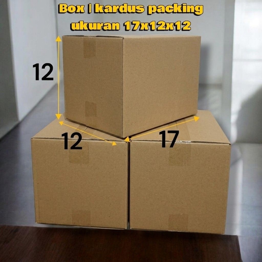 kardus dus packing olshop ukuran 17x12x12 | box packing | dus kecil | karton box