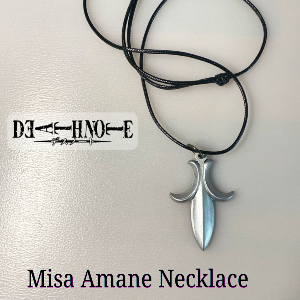 Death Note Misa Amane Necklace Kalung Cosplay Anime