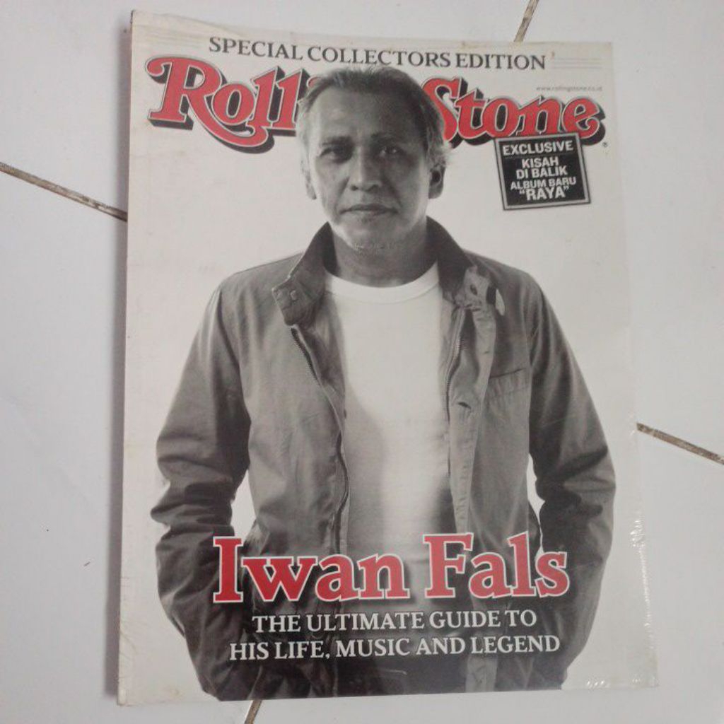 (NEW) Majalah Rolling Stone Spesial Iwan Fals