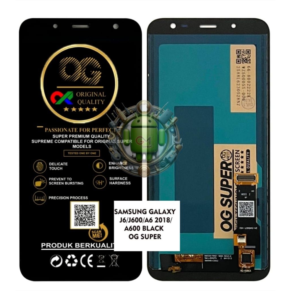 LCD SAMSUNG A6 2018/LCD TOUCHSCREEN SAMSUNG J6/J600/A6 2018/A600 FULLSET ORIGINAL