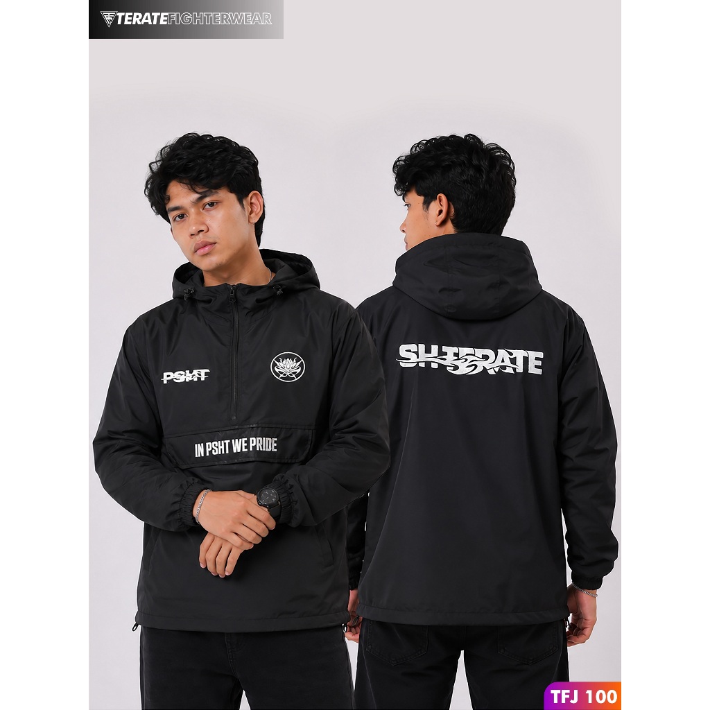 Jaket PSHT Jaket Cagoule PSHT Terate Fighterwear TFJ 100