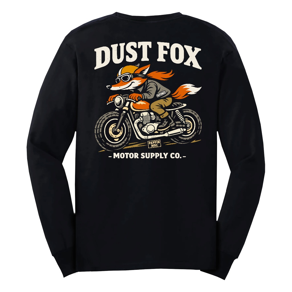 KAOS DUST FOX LENGAN PANJANG