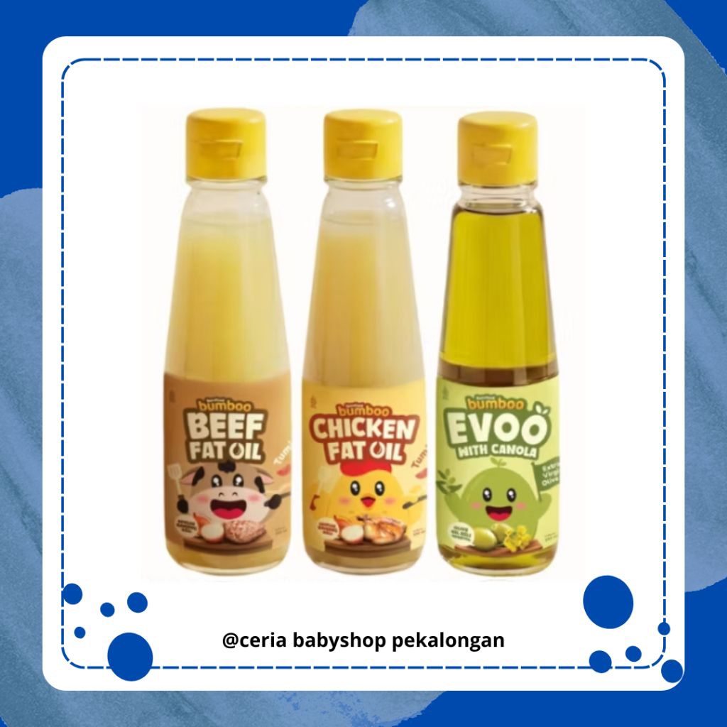 BUMBOO FAT OIL & EVOO MINYAK MPASI