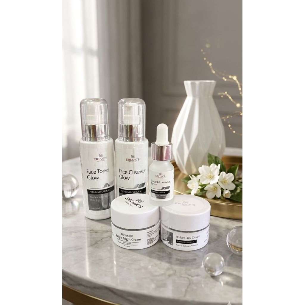 PAKET MELASKIN ERLUX'S SKINCARE BPOM