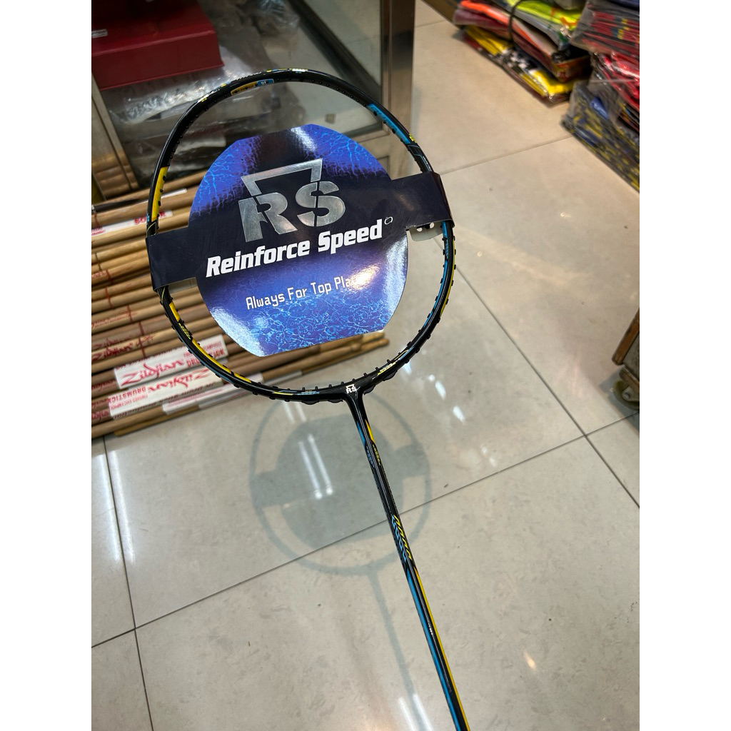 RAKET BULUTANGKIS RS REINFORCE SPEED DURA FORCE free COVER SENAR KAOS