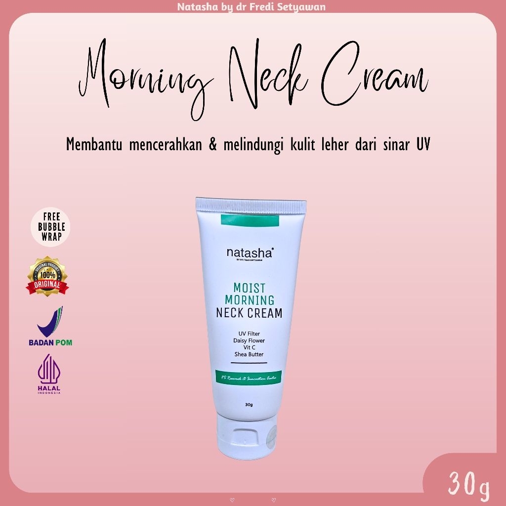LEHER PAGI NATASHA/KRIM LEHER NATASHA/TABIR SURYA LEHER/SUNBLOCK LEHER/KRIM LEHER NATASHA