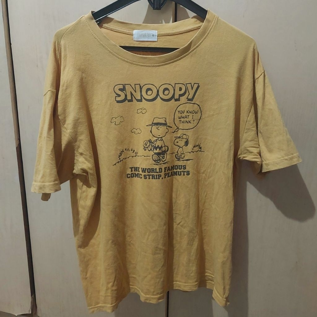 Kaos Peanuts snoopy