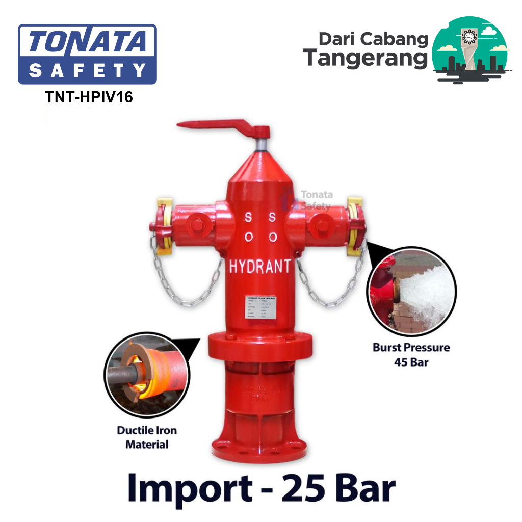 Hydrant Pillar Tonata Two Way VDH / Hydrant Pillar Two Way Import / Pilar Hydrant Two Way VDH / Hydr