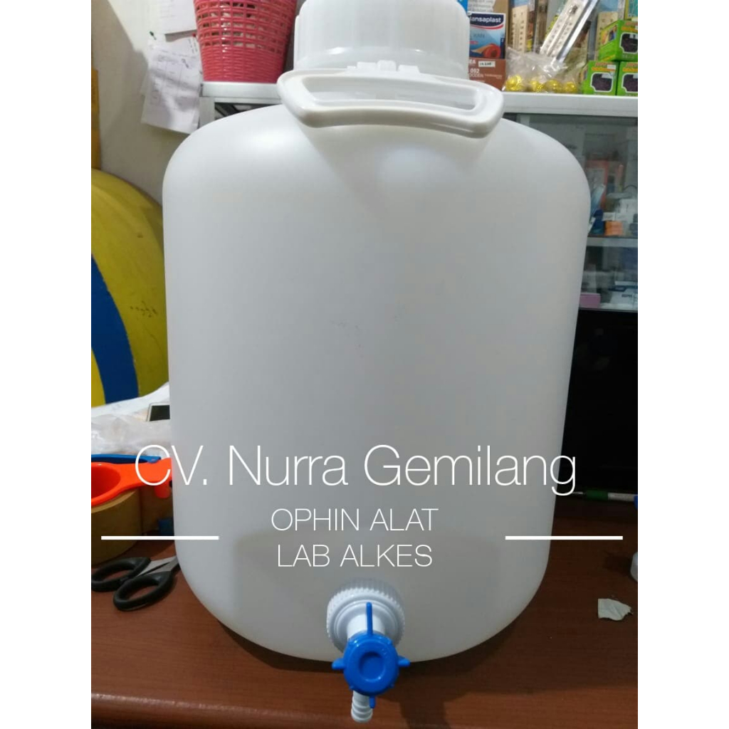 Dispenser Aquadest 10 liter merk As-One