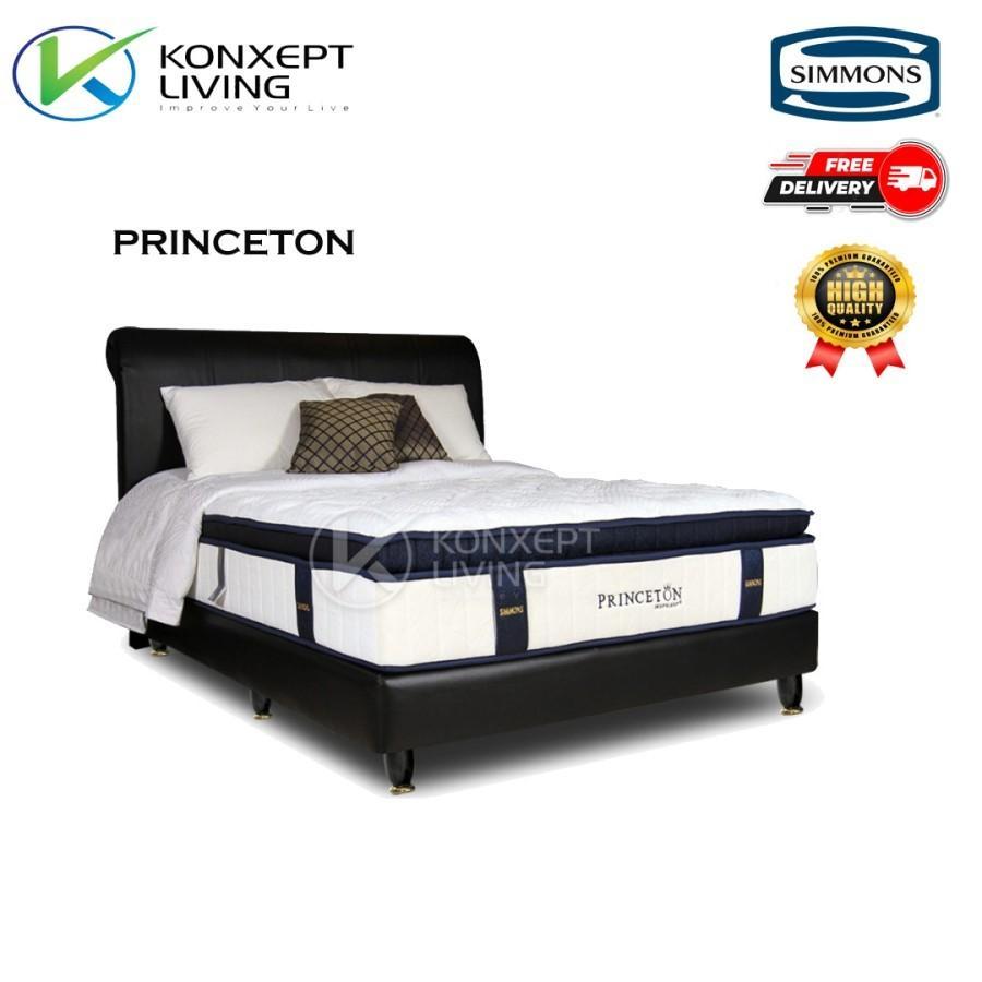 SIMMONS Springbed Kasur Type PRINCETON [ FULLSET ORIGINAL HEAD & BASE ]
