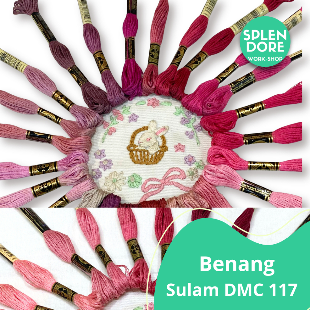 Benang Sulam DMC 117 Kristik Cross Stitch