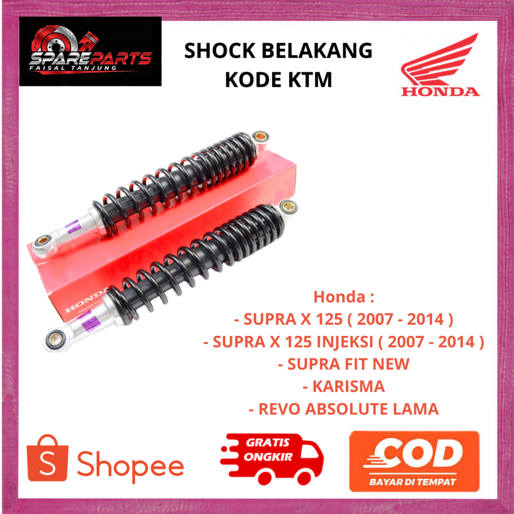 Shock Belakang Honda Supra X 125 KTM Original