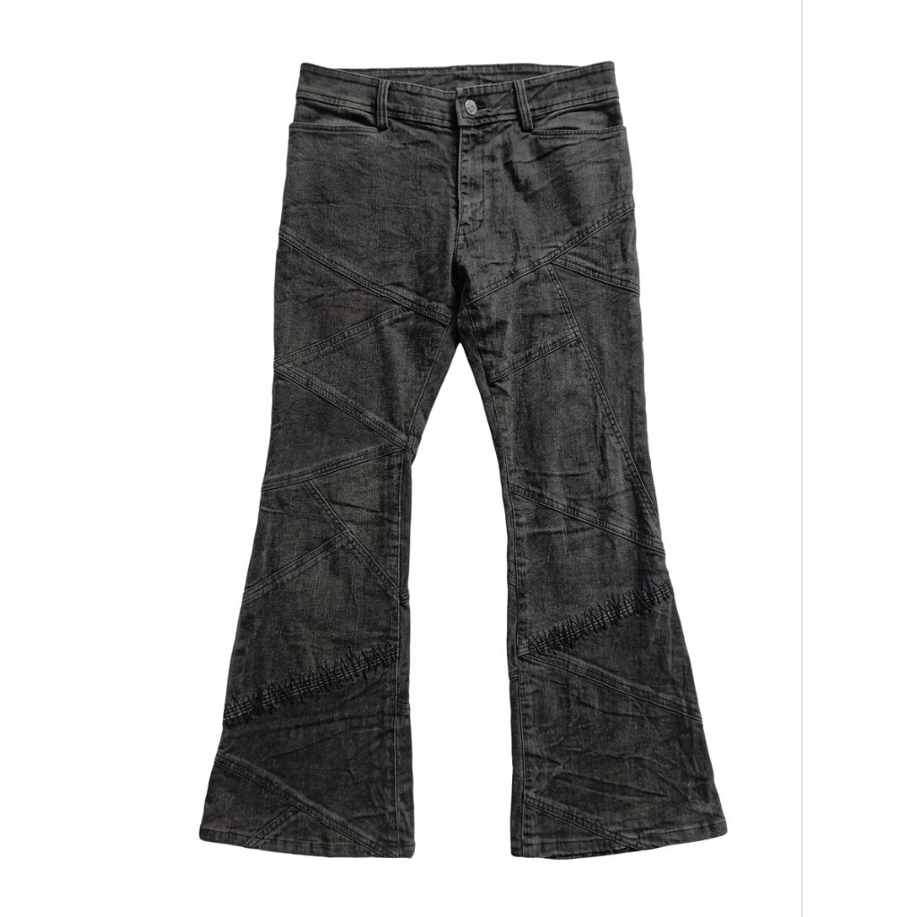 Celana Jeans Bootcut bekas/second/pl/preloved Tornado mart, celana jeans cutbray,flare, lowrise, bag