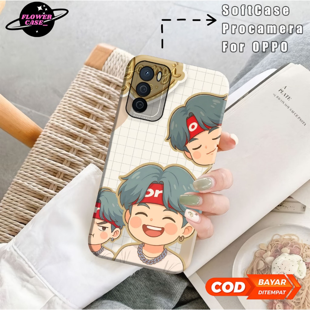 Softcase Procamera | Case procamera All Tipe Hp For Oppo A16 A53 A54 A3S A5S | Softcase Silicon | Fu