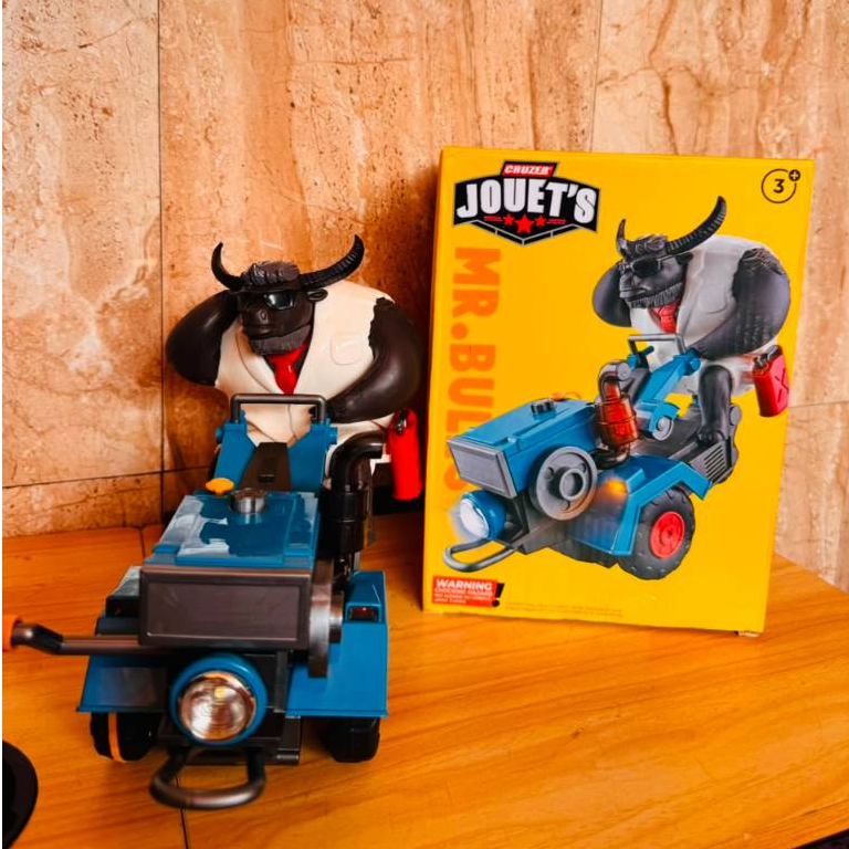 Toys Kingdom Cruzer Mr Bulls Toy Unisex 3+ || Toys Kingdom Cruzer Mr Bulls Toy Sound Light 3+