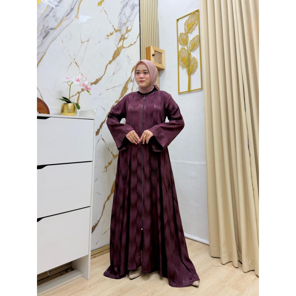 gamis terbaru//dress zipper murah//jessica dress