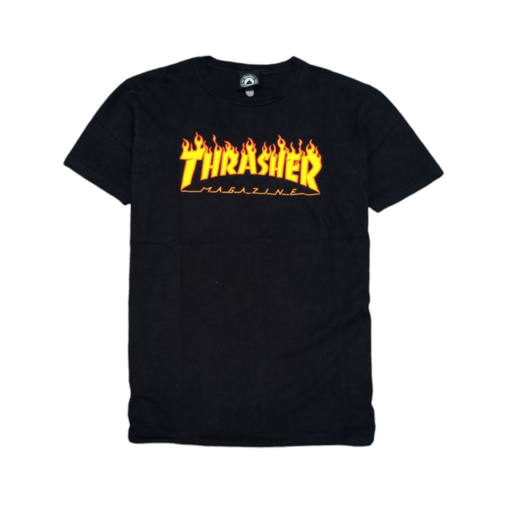 ‎T SHIRT KAOS VINTAGE THRASHER SIZE M SECOND