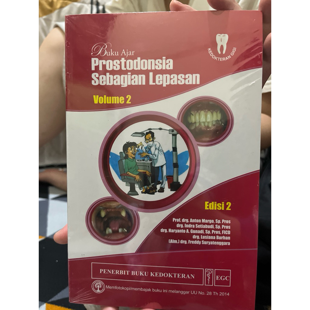 Buku Ajar Prostodonsia Sebagian Lepasan Volume 2