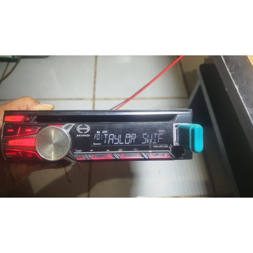 tape mobil jvc hino radio usb aux