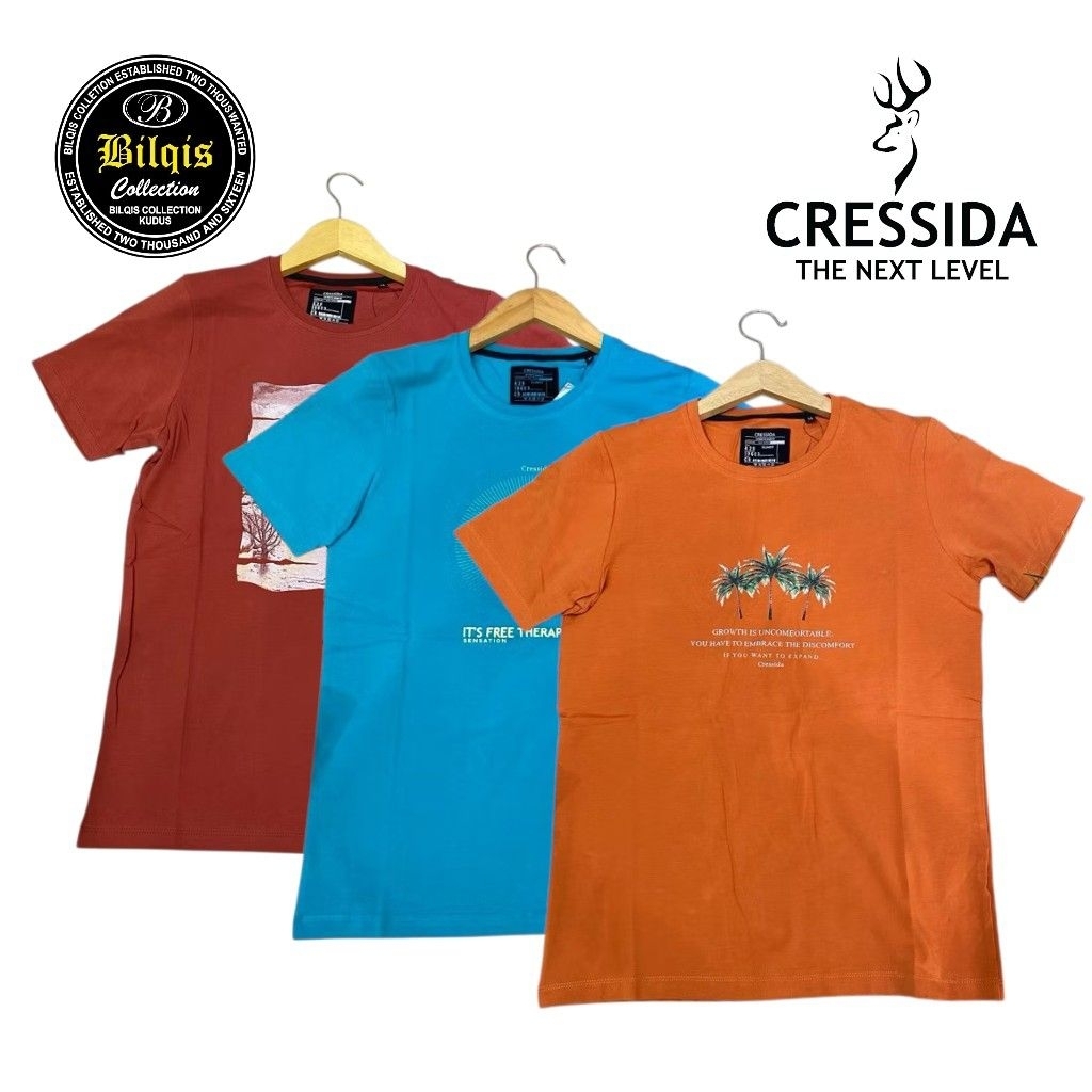 kaos cressida pria original
