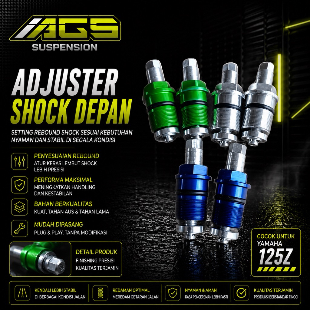 preload shock depan 125z