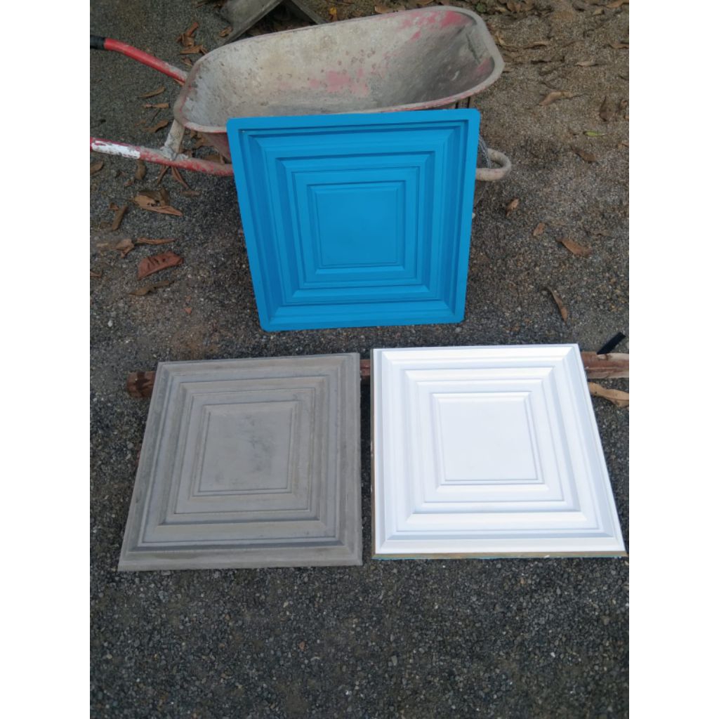 Cetakan wallpanel 3D / panel dinding / molding 50x50