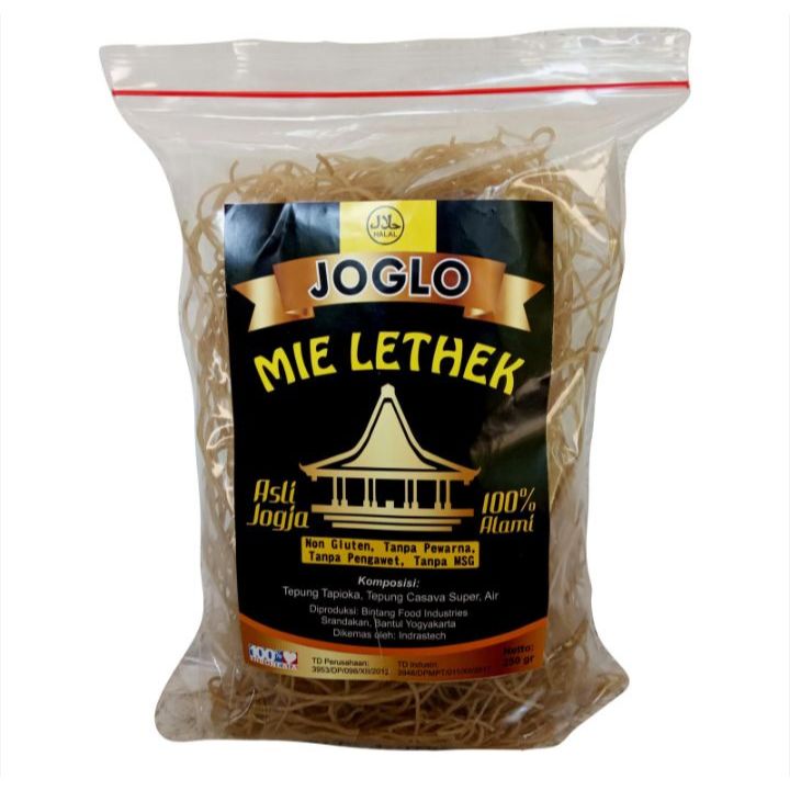 Joglo Mie Lethek instan 250 gram bakmi jawa makanan khas bantul jogja