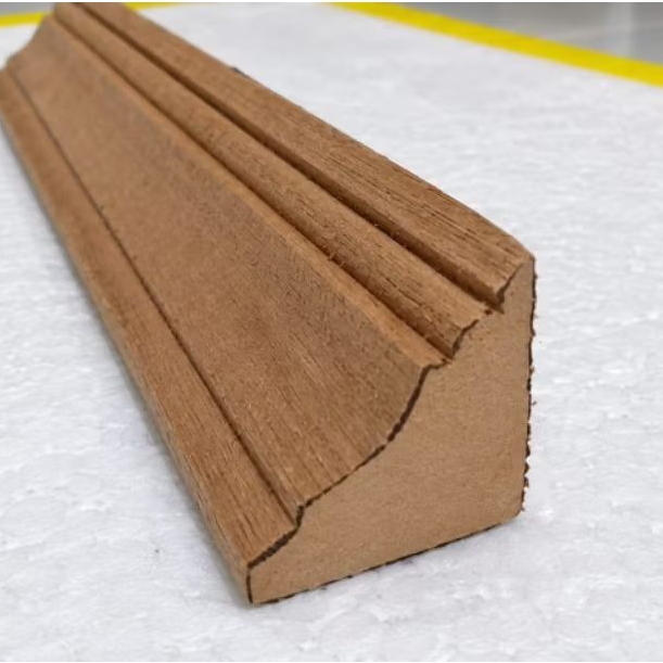 lis profil kayu 3,5 cm sudut siku plafon almari dekorasi rumah