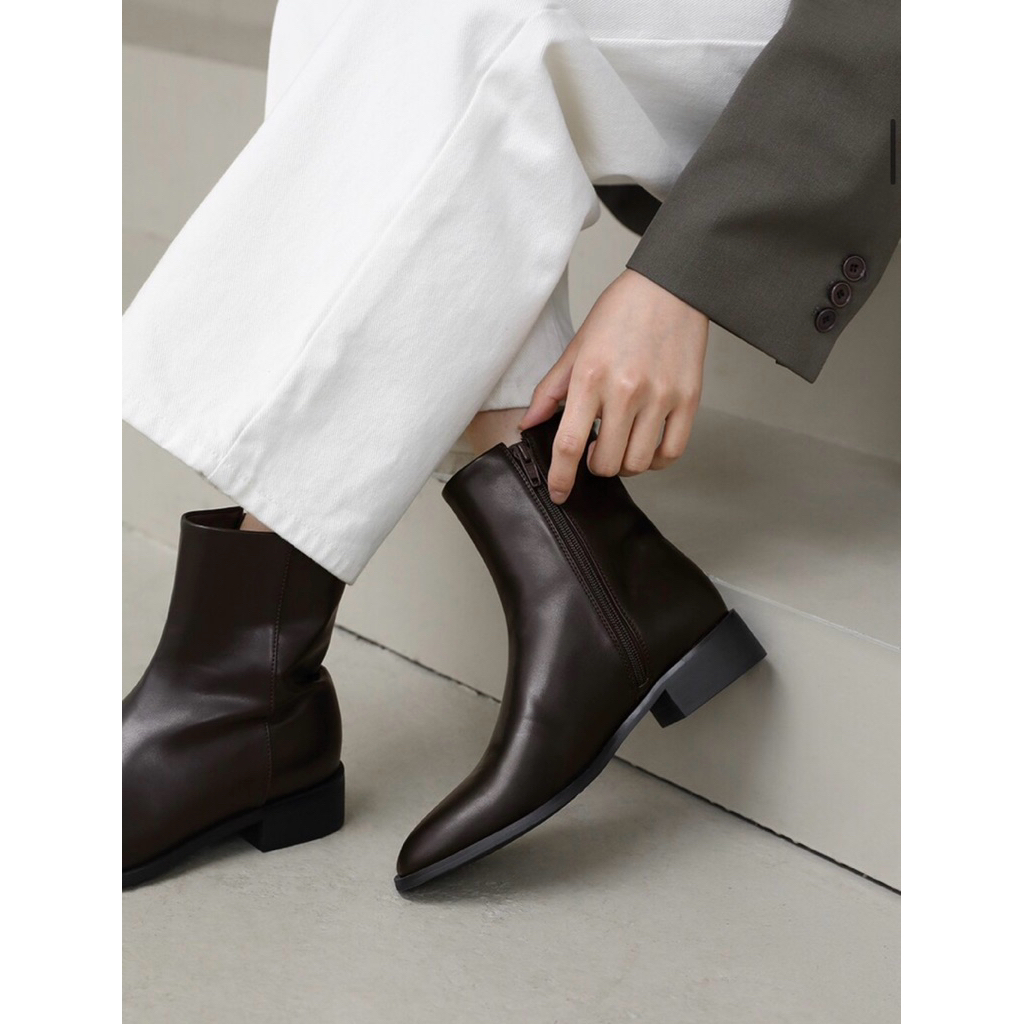 (READY brown 40) Sappun Fabio Ankle Boots